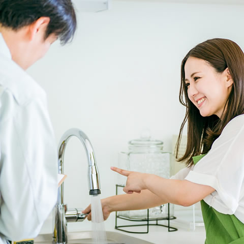 パッキン交換の最終確認