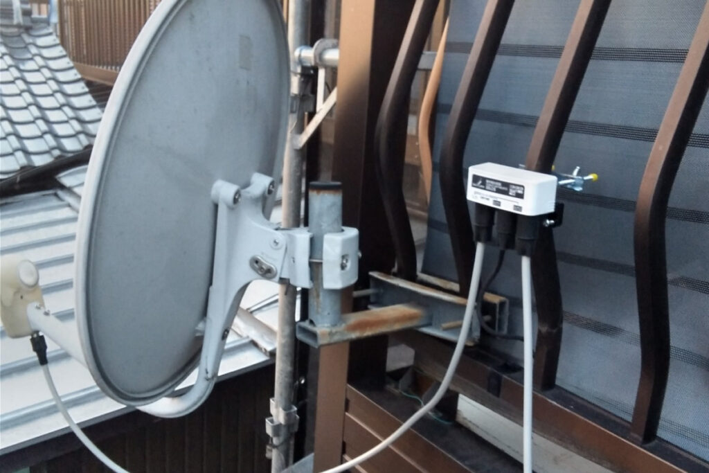 テレビ分配器交換