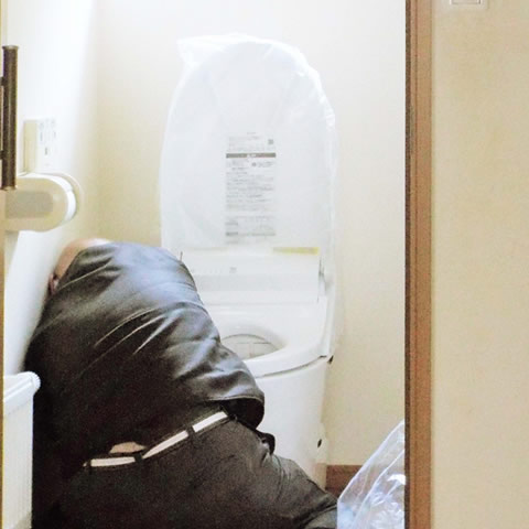 トイレの取り付け