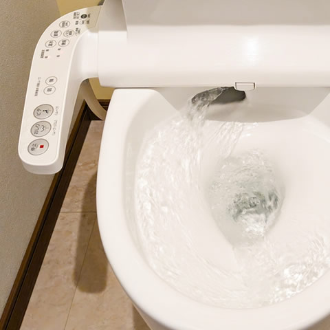 トイレの動作確認